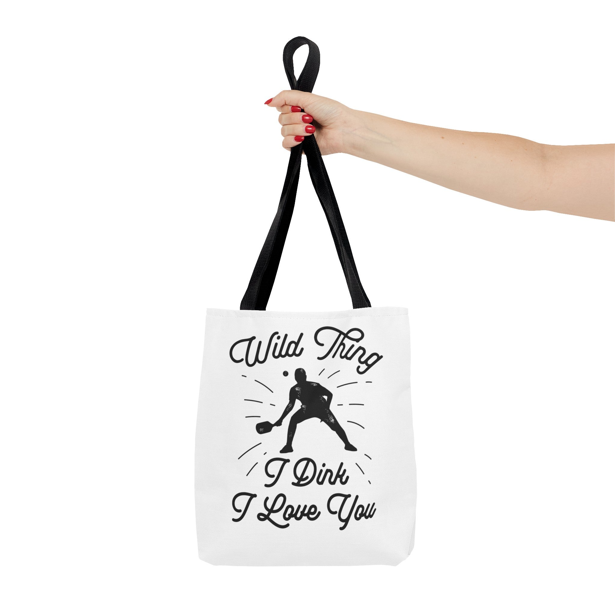 WILD THING I DINK I LOVE YOU TOTE BAG