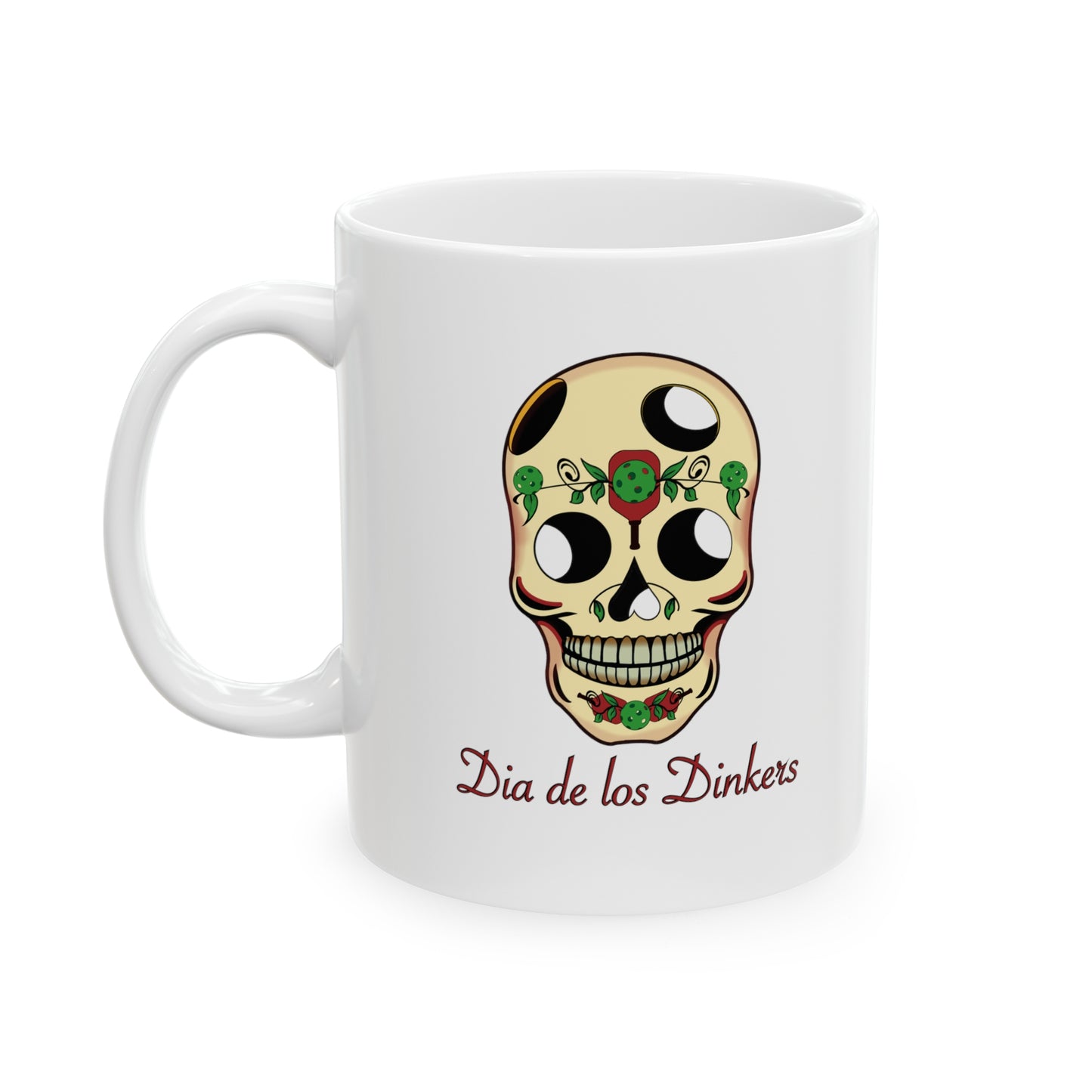 DIA DE LOS DINKERS WHITE MUG (11oz)