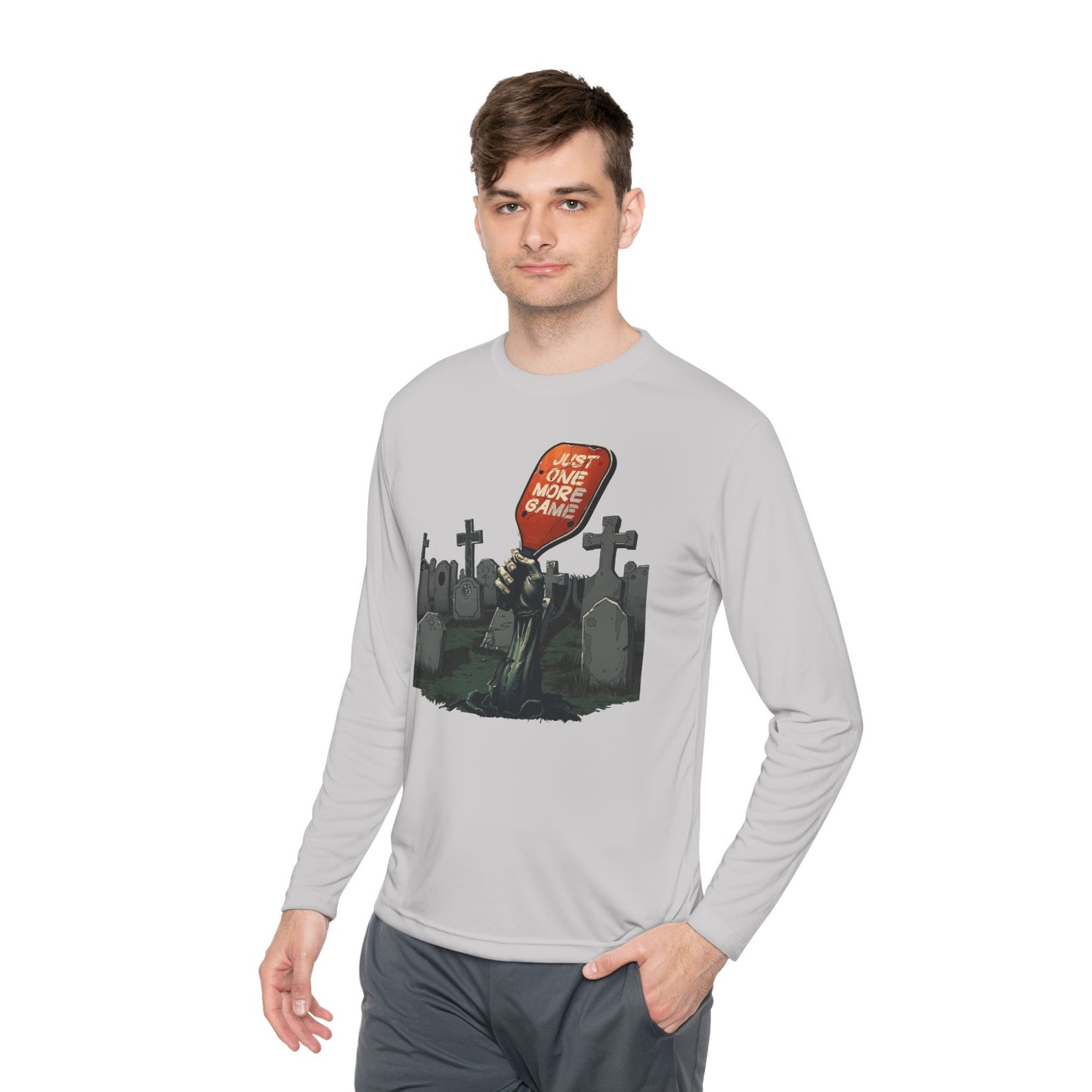 One More Game Zombie Halloween Performance T-Shirt Unisex