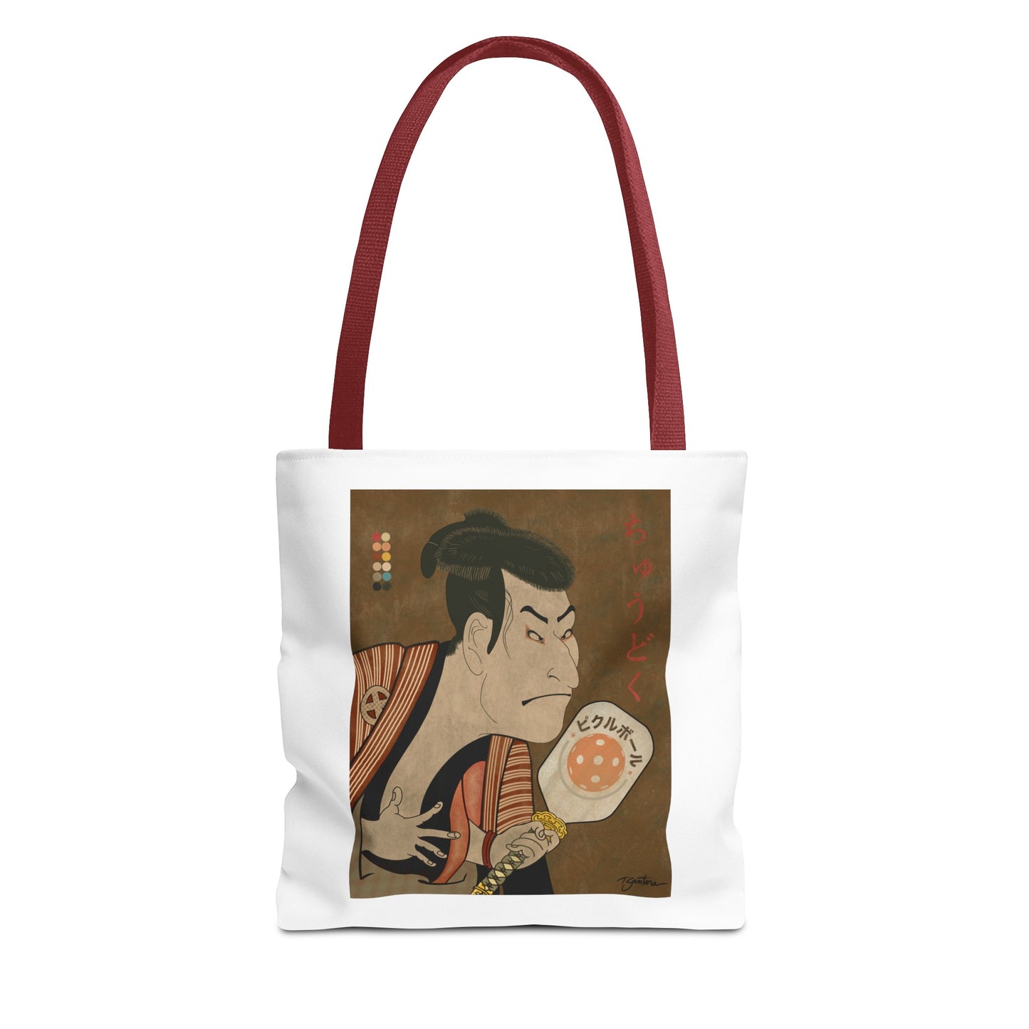 PICKLEBALL KABUKI TOTE BAG