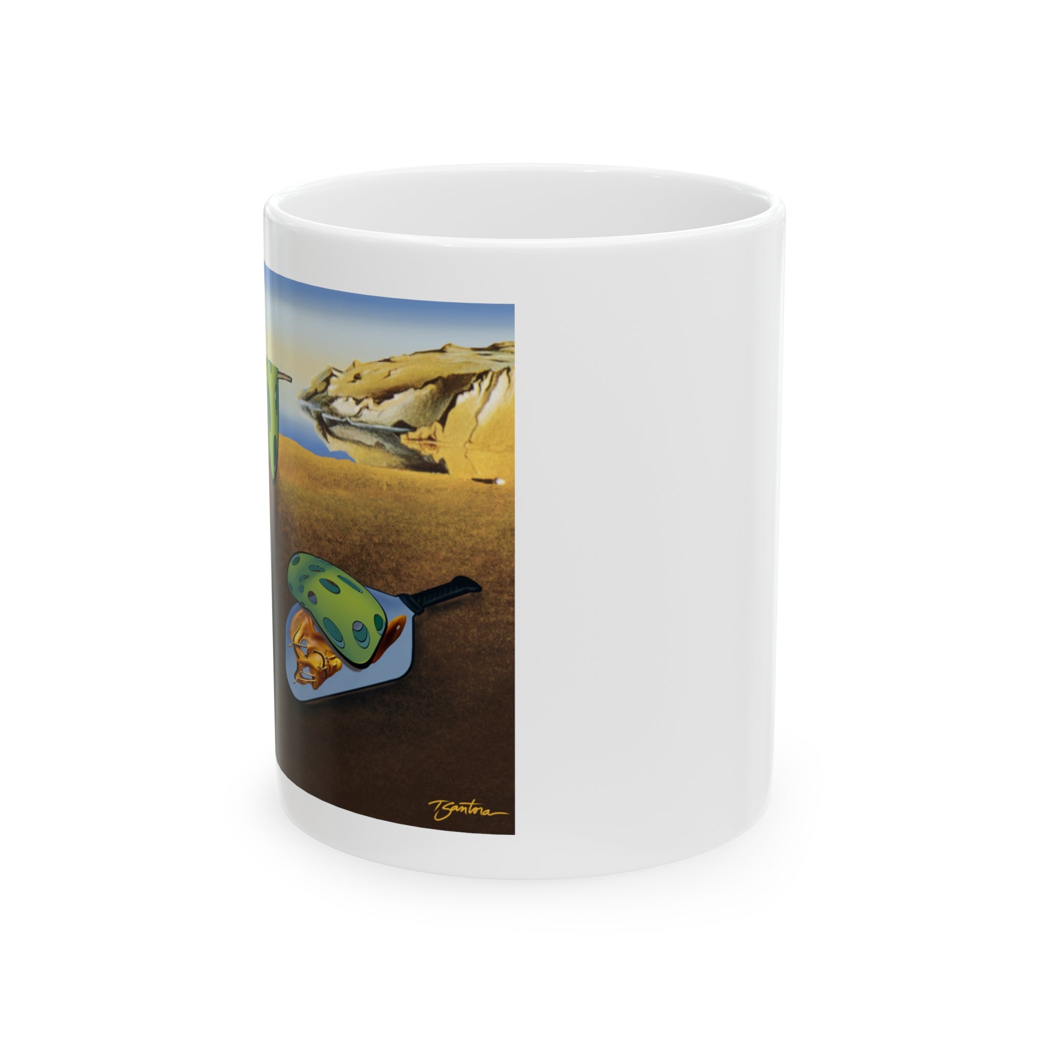 DALI BALL WHITE MUG (11oz)