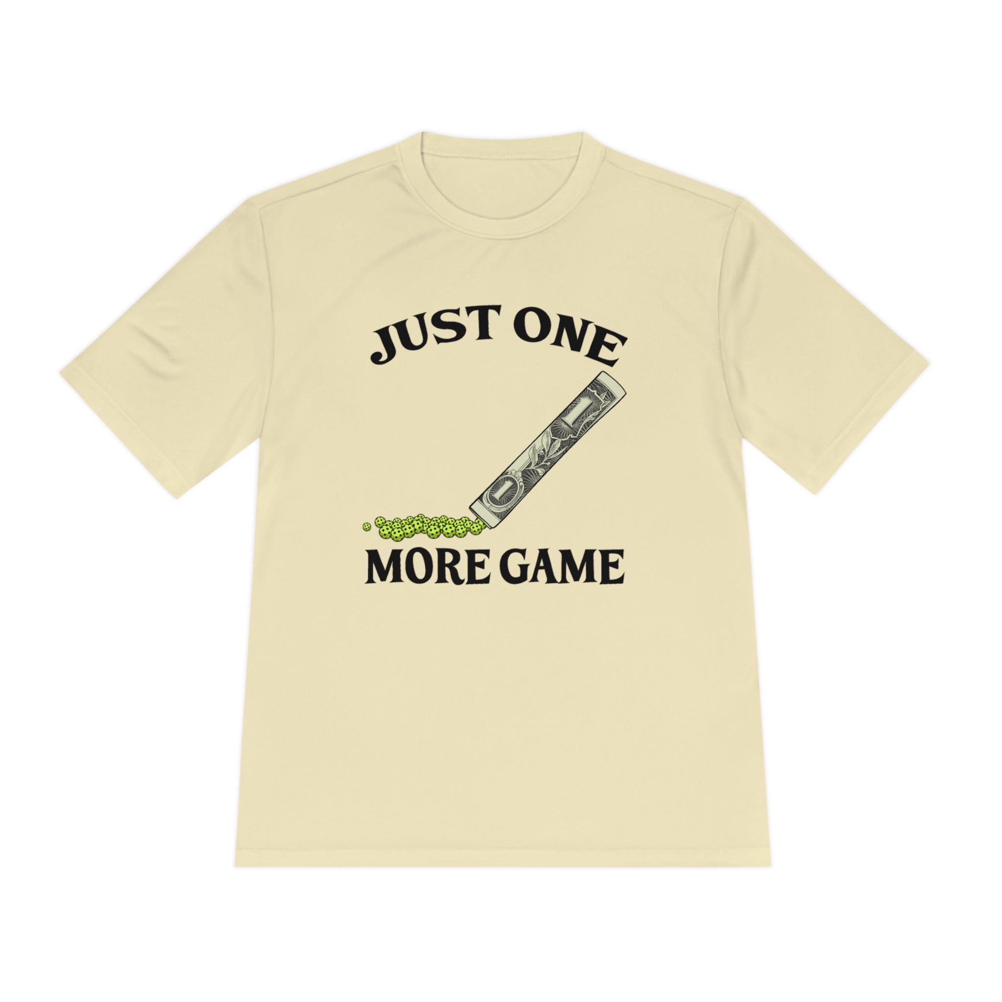 JUST ONE MORE GAME SPORTS TEK ATHLETIC SHIRT