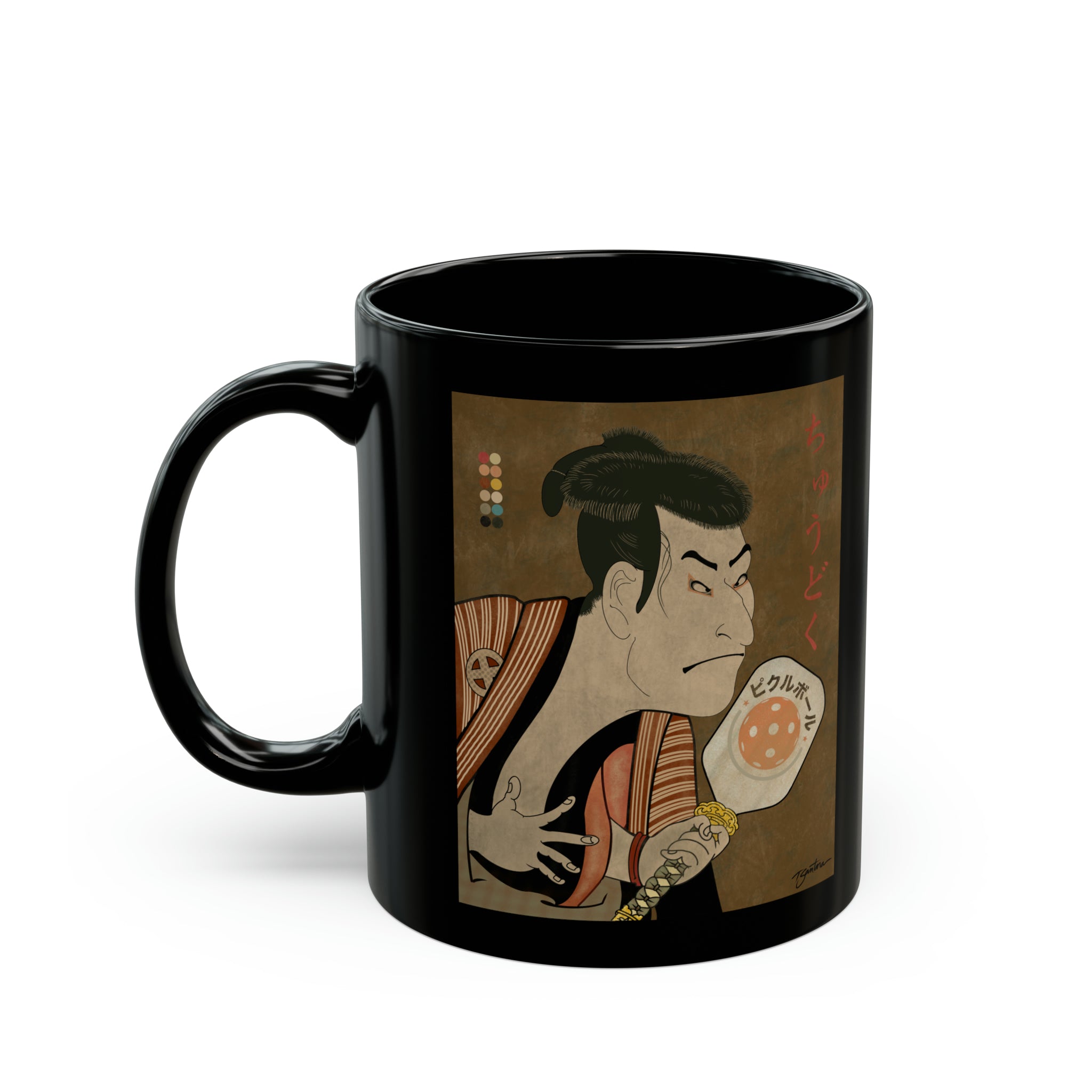 KABUKI BLACK MUG (11oz)