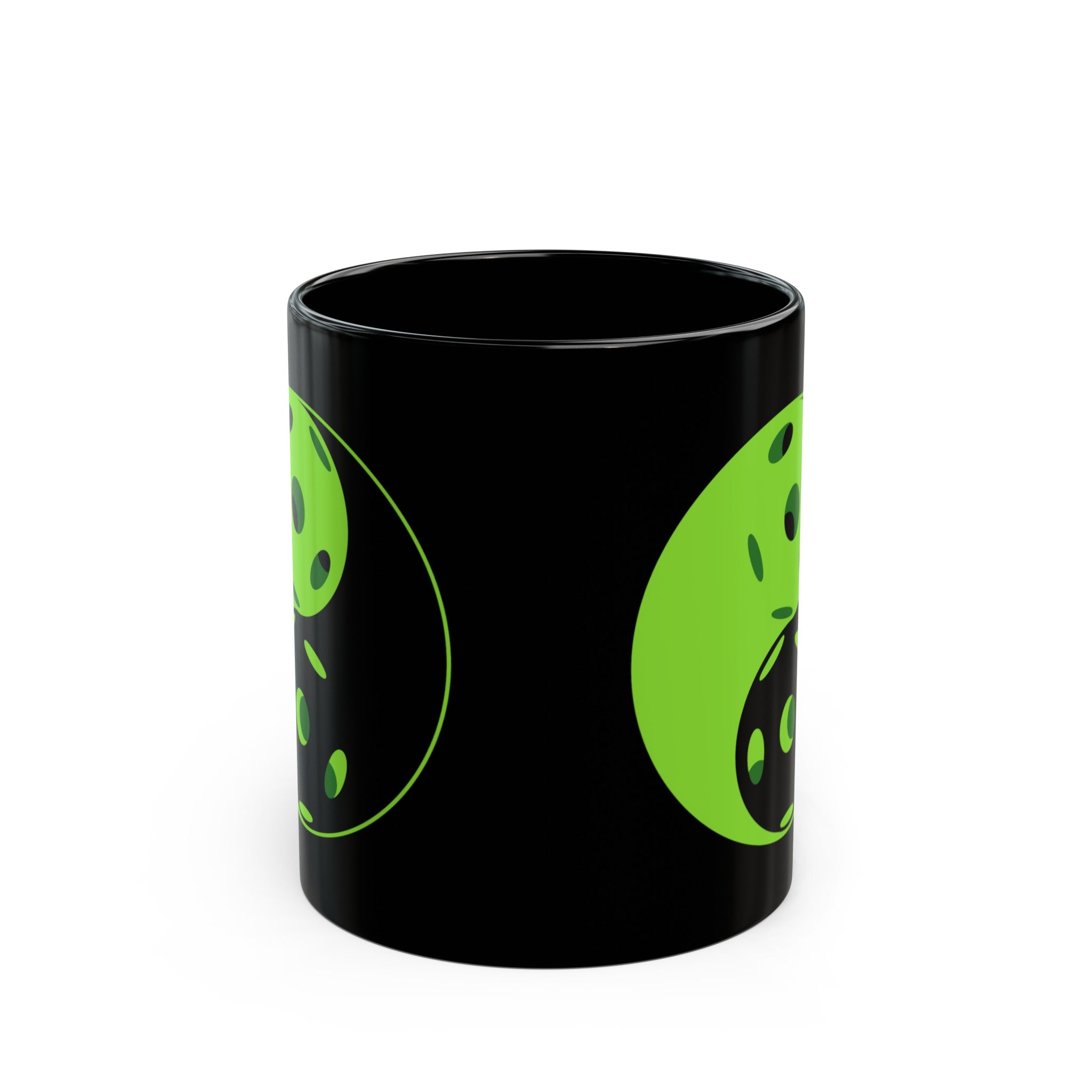 YIN YANG BLACK MUG (11oz)