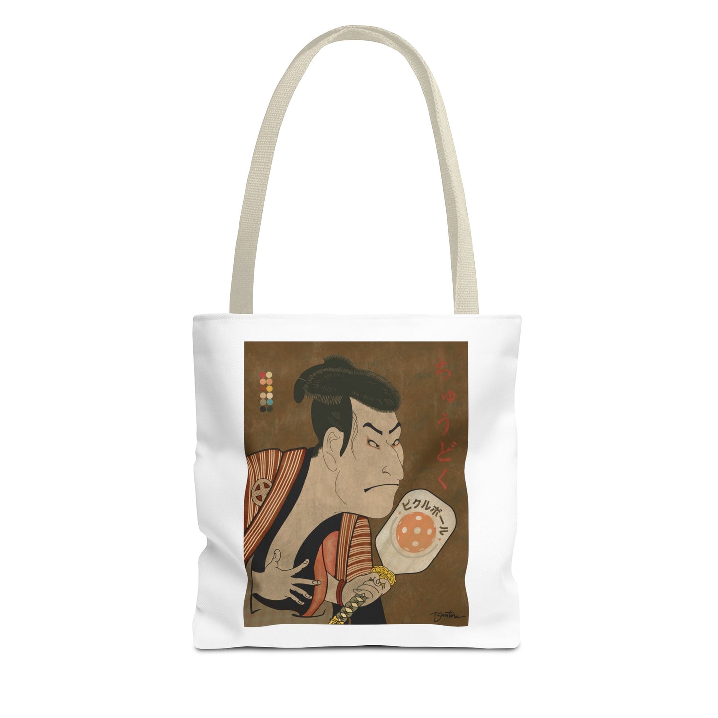 PICKLEBALL KABUKI TOTE BAG