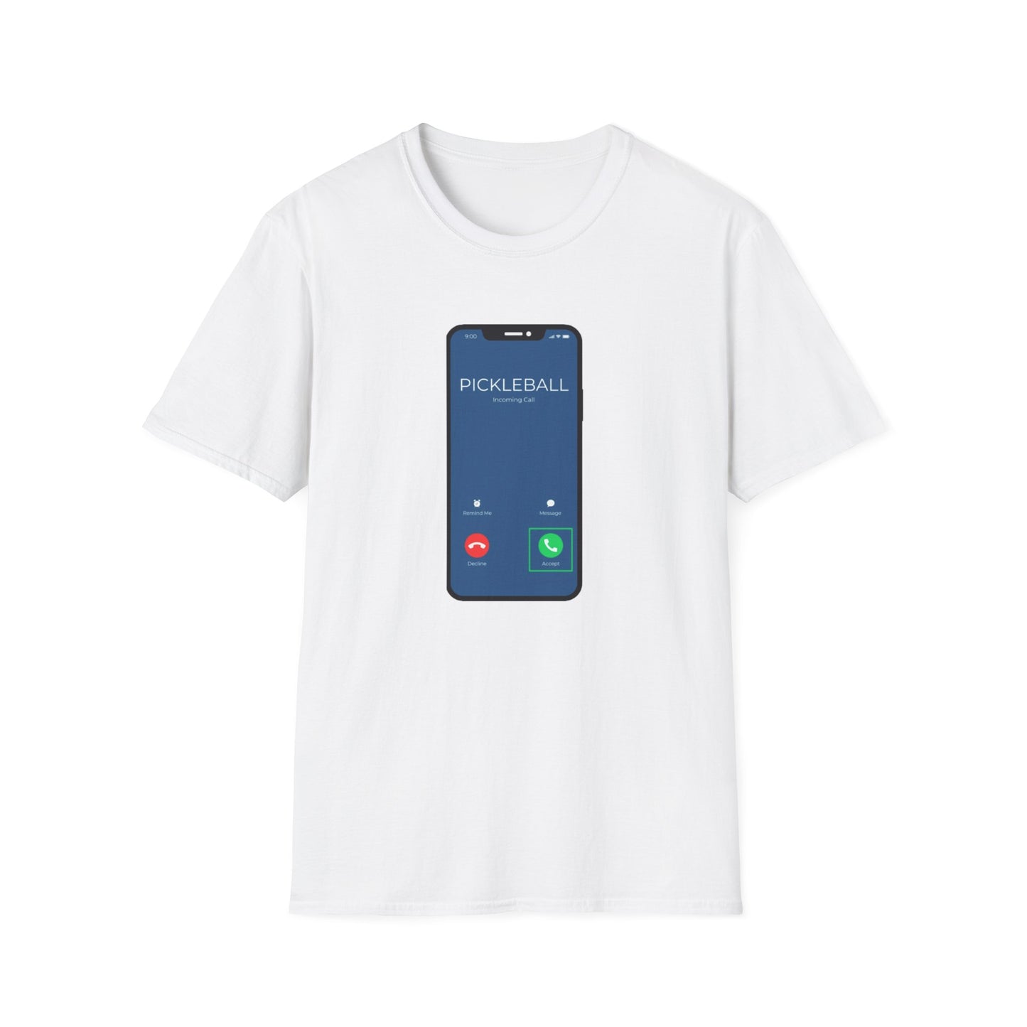 INCOMING CALL PICKLEBALL T-SHIRT