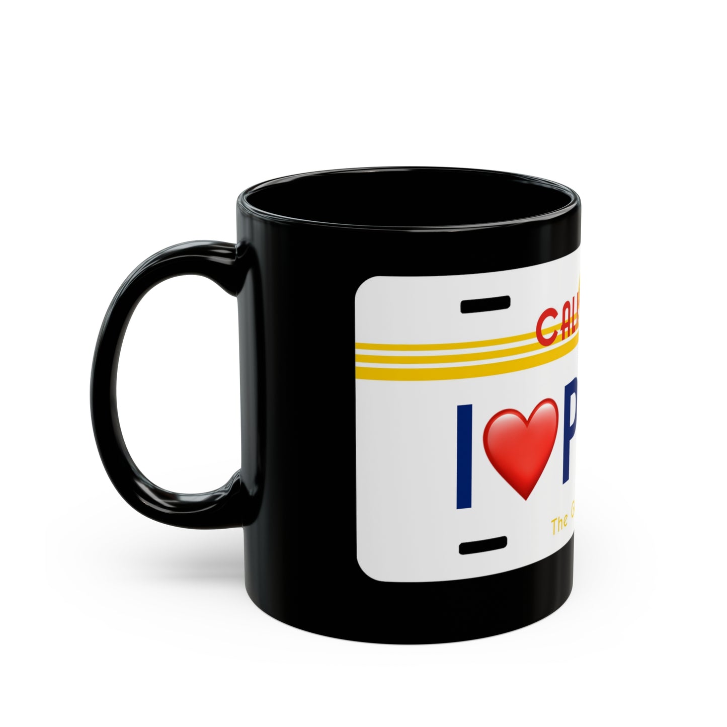 GOLDEN STATE PICKLEBALL BLACK MUG (11oz)