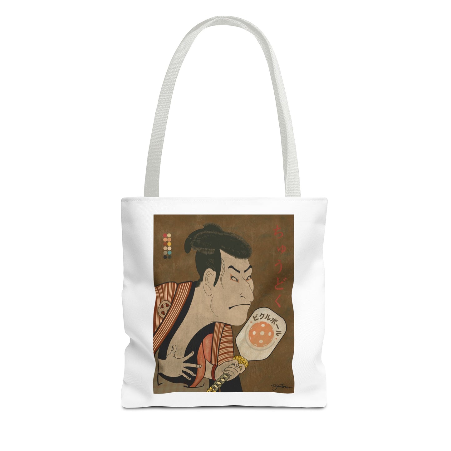 PICKLEBALL KABUKI TOTE BAG