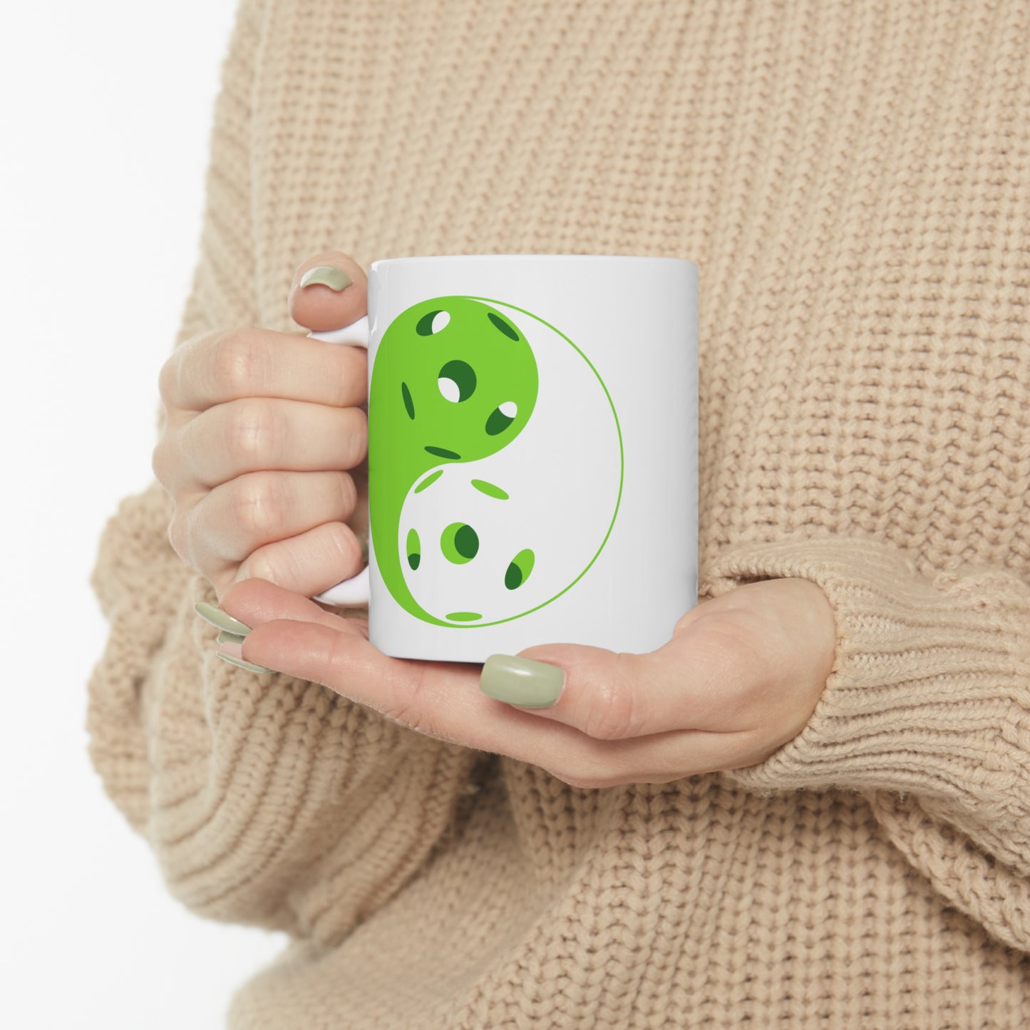 YIN YANG WHITE MUG (11oz)