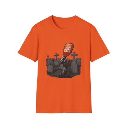 Zombie Just One More Game Unisex Softstyle T-Shirt