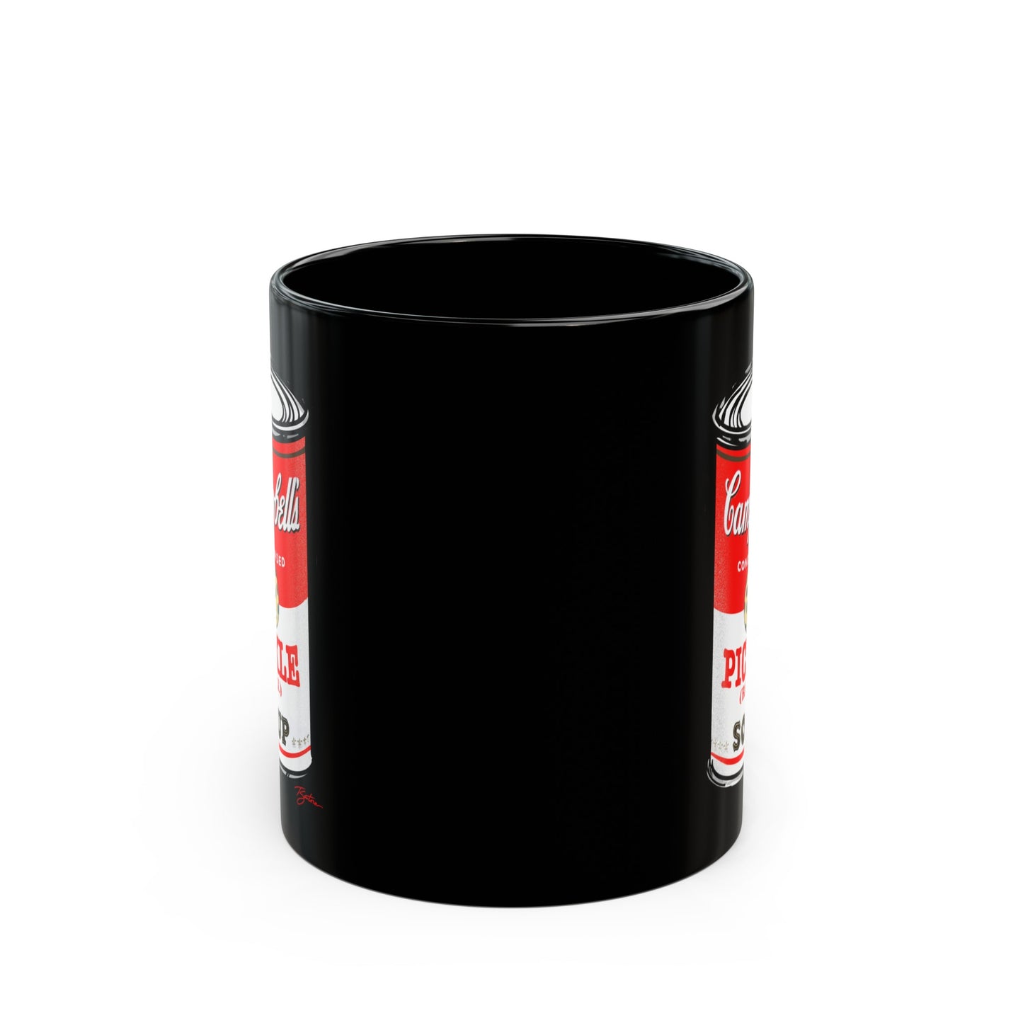 PICKLE SOUP BLACK MUG (11oz)