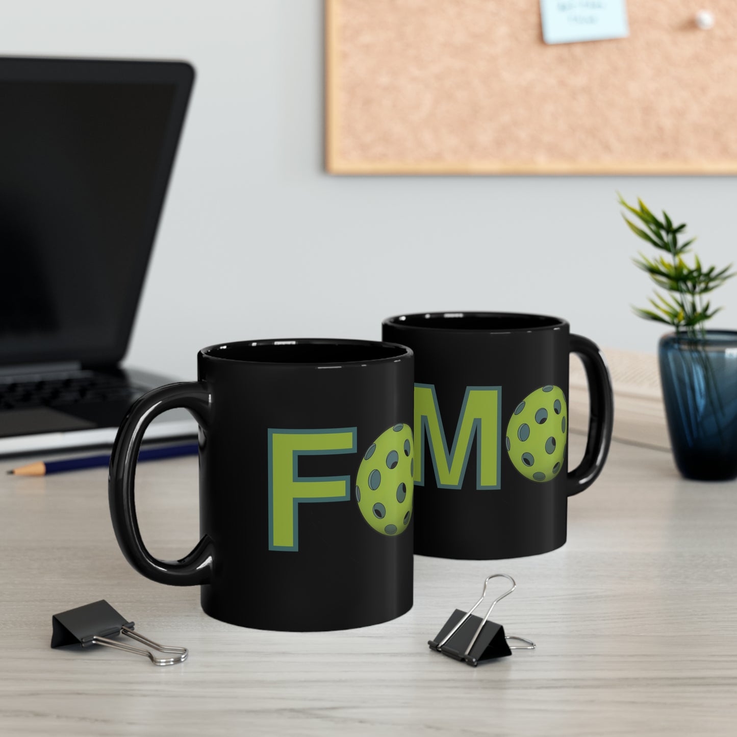 FOMO BLACK MUG (11oz)