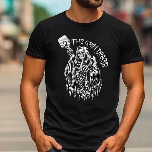 The Grim Dinker - Pickleball T-Shirt - Unisex Tee