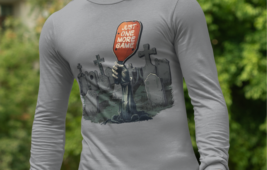 Zombie Just One More GamePerformance Long Sleeve Shirt