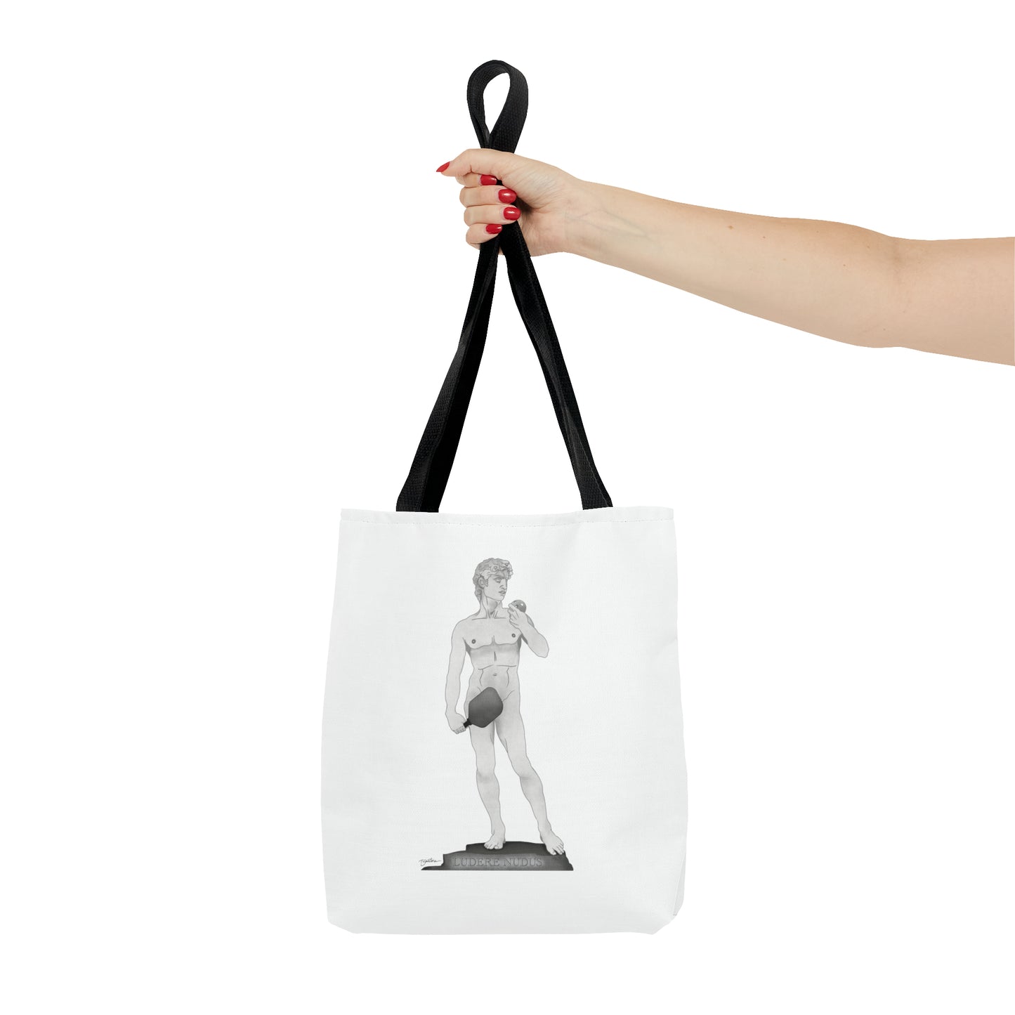 LUDERE NUDUS (PLAY NAKED) TOTE BAG